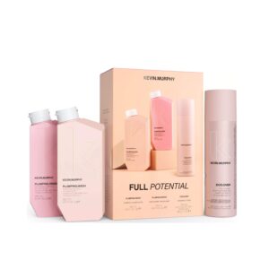 KEVIN MURPHY FULL POTENTIAL (Wash 250ml + Rinse 250ml + Hairspray 250ml) KIT  كيفن مورفي مجموعة العناية وتعزيز كثافة الشعر