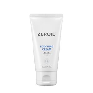 ZEROID Soothing Cream for sensitive and dry skin 80ml  زيرويد كريم مرطب ومهدئ ومقوي لحاجز البشرة مناسب للبشرة الدهنية والحساسة