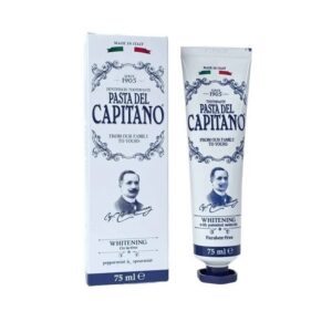 CAPITANO Whitening Ox-active Peppermint & Spearmint Toothpaste 75ml كابيتانو معجون اسنان