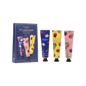 FRUDIA My Orchard Rich Hand Cream Gift Set 3pcs  فروديا مجموعة كريمات للعناية باليدين