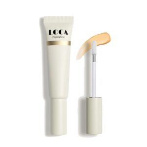 LOCA Soothing Aloe Gel and Hyaluronic Acid Highlighter  لوكا اضاءة سائلة للبشرة