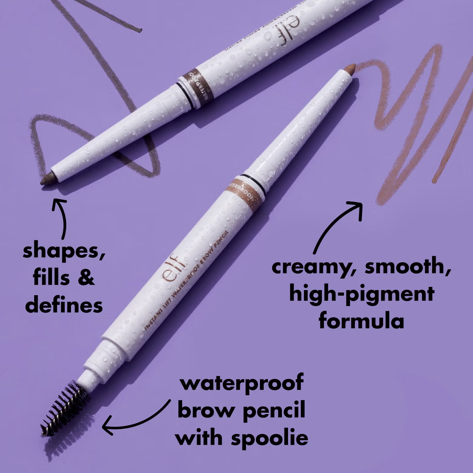 E.L.F Instant Waterproof Lift Brow Pencil ايلف قلم تحديد الحواجب مقاوم للماء - Image 4