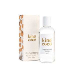 KING COCO King Coconut Oil Repair for Hair, Body & Skin 100ml  كنغ كوكو زيت جوز الهند يرطب ويغذي الجسم والشعر