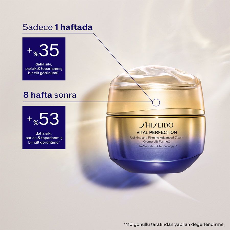 SHISEIDO Shiseido Vital Perfection Uplifting and Firming Advanced Cream 50ml شسيدو كريم فيتال بيرفكشن المتطور لشد البشرة ورفعها - Image 3