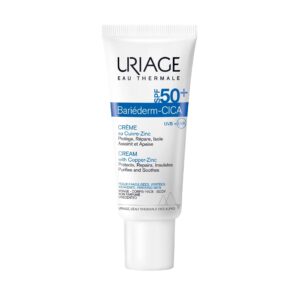 URIAGE BARIÉDERM-CICA CREAM SPF 50+ Protecting Repairing Cream 40ml  يورياج واقي شمس كريمي مرمم للبشرة