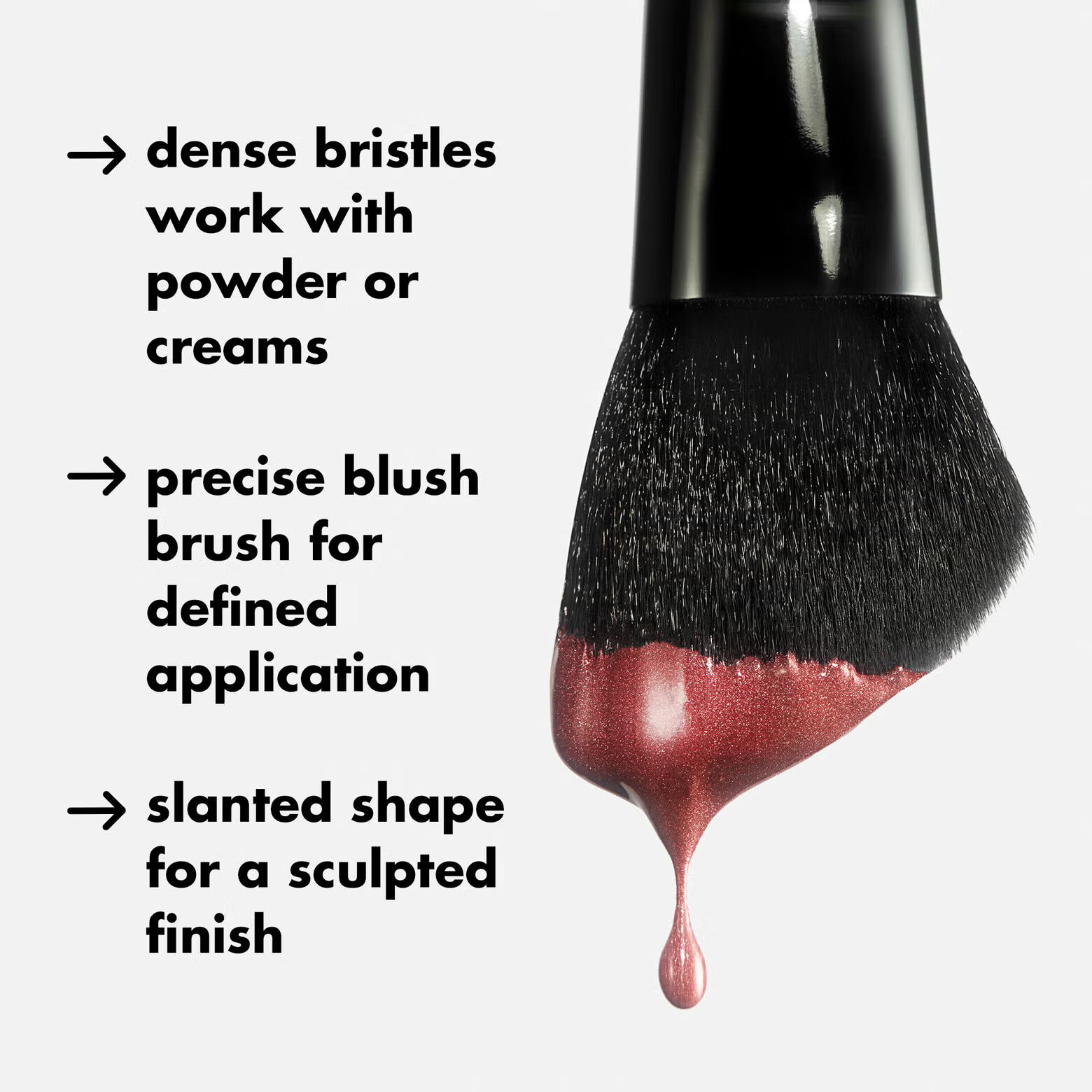 E.L.F Angled Blush Brush ايلف فرشاة مائلة لتطبيق أحمر الخدود - Image 2