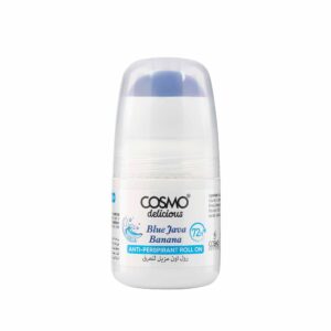 COSMO Anti-Perspirant Roll On 72h 50ml - Blue Java Banana  كوسمو مزيل تعرق رول اون برائحة الموز الكريمية
