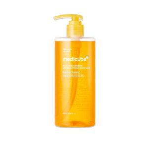 MEDICUBE Kojic Acid Turmeric Vita Brightening Body Wash 400ml مديكيوب غسول الجسم المفتح للبشرة