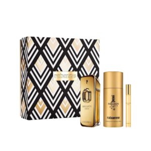 PACO RABANNE Million Gold Eau de Parfum Intense 100ml Gift Set  باكو راباني بكج هدايا للرجال