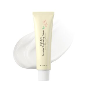 AXIS-Y TXA 2.5% Intensive Brightening Cream 50ml  اكسزز واي كريم تفتيح البشرة مصمم لمعالجة التصبغات والبقع الداكنة