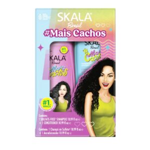 SKALA Brasil #MaisCachos Shampoo + Conditioner kit set 325ml سكالا مجموعة العناية بالشعر (شامبو + بلسم)