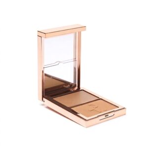 PATRICK TA MAJOR SCULPT CRÈME CONTOUR & POWDER BRONZER DUO - She s Statuesque Light پاتريك تا باليت ثنائي التركيبة برونزر وكونتور للبشرة
