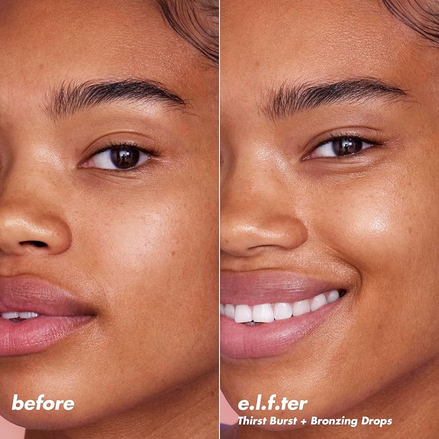 E.L.F. SKIN THE HOTTEST DROPS DUO (10x10) إيلف مجموعة مصغرة برونزر ومرطب للبشرة - Image 7