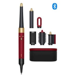 DYSON AIRWRAP I.D.™ MULTI-STYLER AND DRYER (RED VELVET/GOLD) دايسون جهاز متطور بتقنية البلوتوث لتصفيف وتجفيف الشعر باللون ألاحمر المخملي ، والذهبي