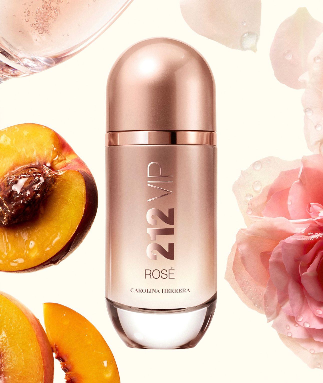 CAROLINA HERRERA 212 VIP ROSÉ NYC EAU DE PARFUM FOR WOMEN 80ML كارولينا هيريرا عطر للنساء - Image 2