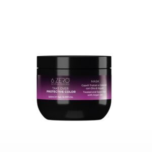 6ZERO TAKE OVER PROTECTIVE COLOR MASK FOR DYED HAIR 500ML ماسك لحماية الشعر المصبوغ