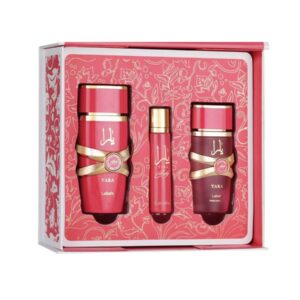 LATTAFA YARA CANDY GIFT SET FOR WOMEN (100ML + 12ML + 50ML) لطافة بكج هدايا للنساء