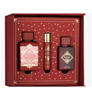 LATTAFA BADE’E AL OUD SUBLIME GIFT SET FOR UNISEX (100ML + 12ML + 50ML) لطافة بگج هدايا للجنسين