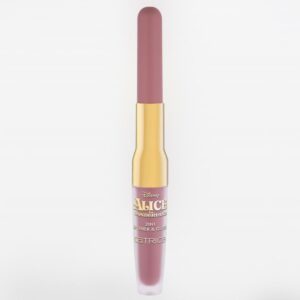 CATRICE DISNEY ALICE IN WONDERLAND 2IN1 LIP LINER & GLOSS - 01 كاتريس قلم مزدوج محدد شفاه وملمع شفاه
