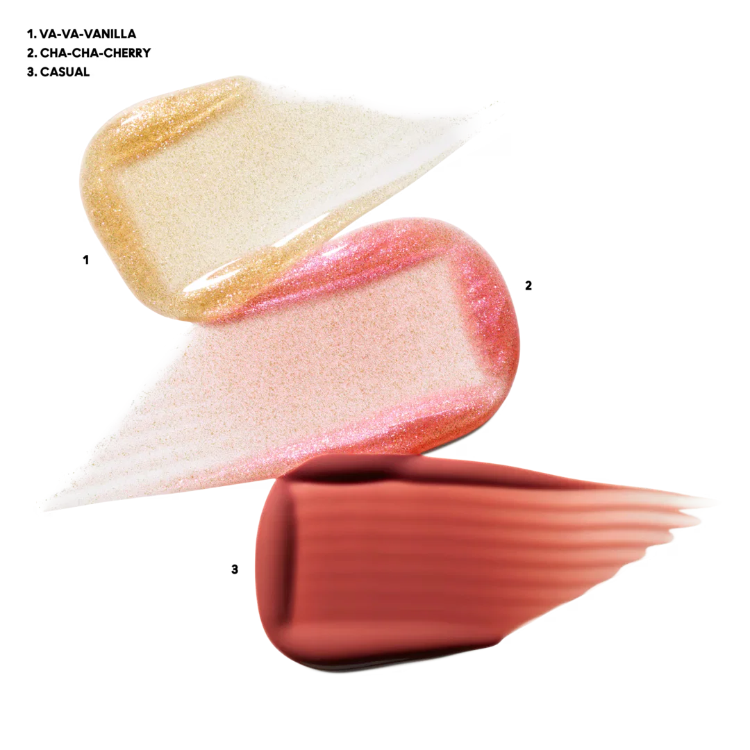 MAC GLOSS ENTHUSIAST LIGLASS AIR TRIPLE SET ماك مجموعة ملمع شفاه ثلاثية - Image 4