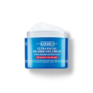 KIEHL'S Ultra Facial Oil-Free Gel Face Cream for Normal to Oily Skin 125ml كيلز كريم جل مرطب خالٍ من الزيوت يساعد على تقليل اللمعان وتحسين ملمس البشرة