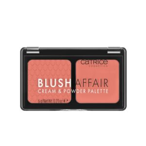 CATRICE Blush Affair Cream & Powder Palette - 040 Peach Passion  كاترس باليت احمر خدود