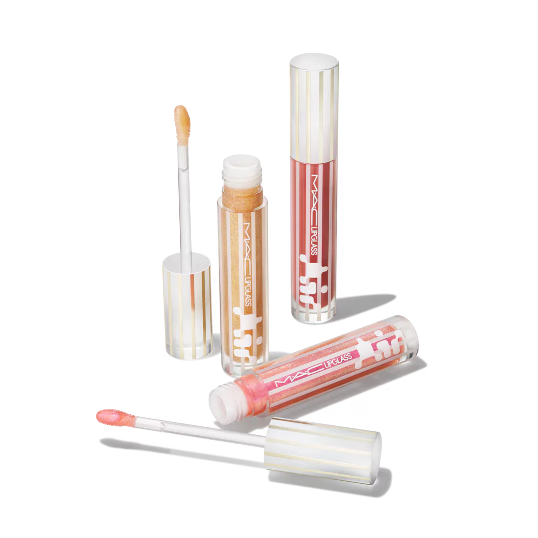 MAC GLOSS ENTHUSIAST LIGLASS AIR TRIPLE SET ماك مجموعة ملمع شفاه ثلاثية - Image 3