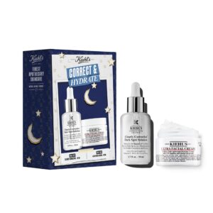 KIEHL'S Correct & Hydrate Face Care Set (Facial Cream 50ml + Serum 30ml) كيلز مجموعة عناية بالبشرة