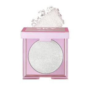 PUDAIER Sky Highlighter Powder Shimmering Glitter 8g  بوداير بودرة اضاءة للبشرة تدوم طويلا ومقاومة للماء