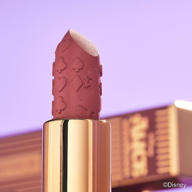 CATRICE Disney Alice in Wonderland Semi Matte Lipstick - C01 Where Am I? كاترس أحمر شفاه بلمسة شبه مطفية - Image 6