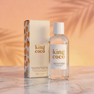 KING COCO King Coconut Oil Repair for Hair, Body & Skin 100ml  كنغ كوكو زيت جوز الهند يرطب ويغذي الجسم والشعر