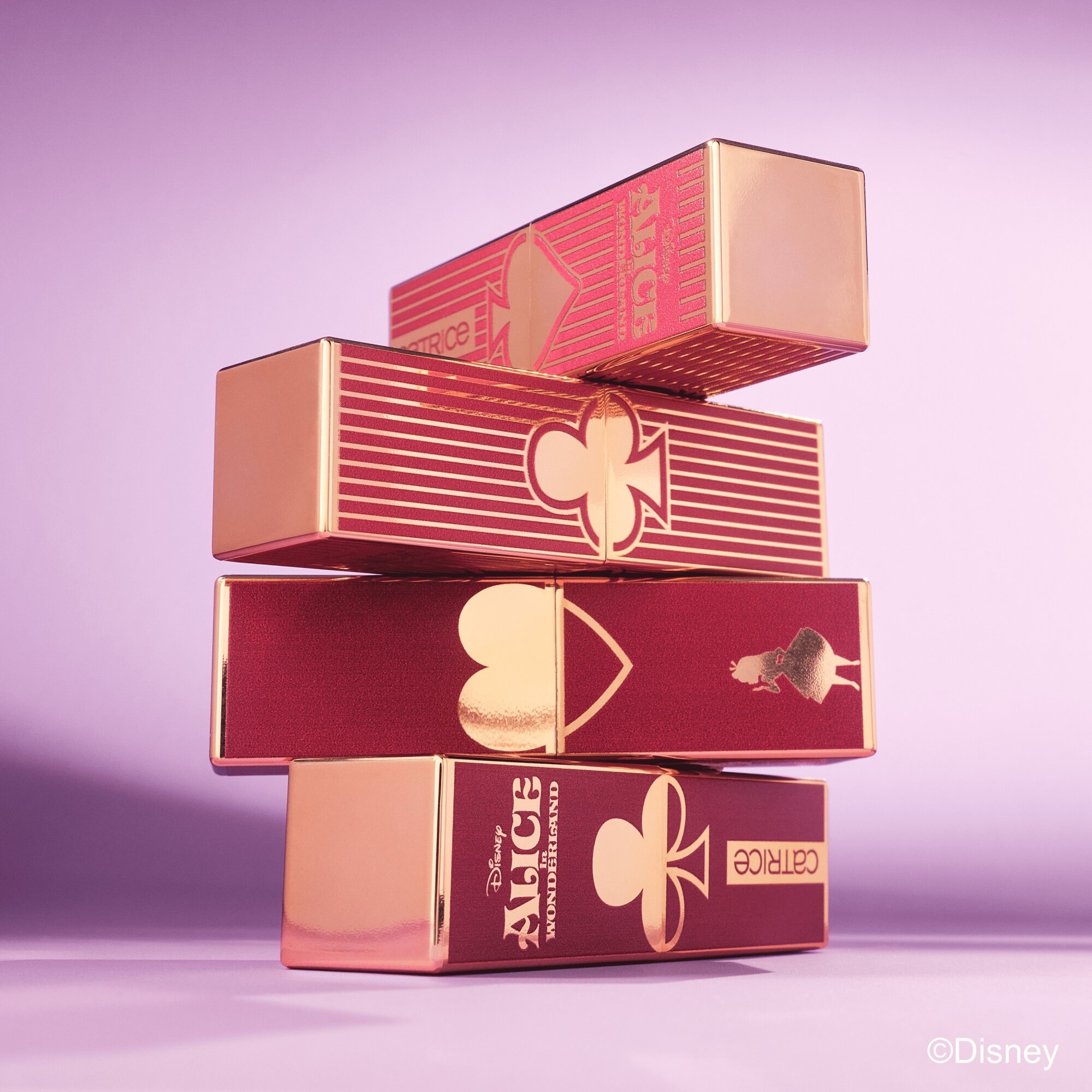 CATRICE Disney Alice in Wonderland Semi Matte Lipstick - C01 Where Am I? كاترس أحمر شفاه بلمسة شبه مطفية - Image 7