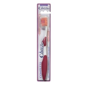 CAPITANO Complete Toothbrush - BURGENDY كابيتانو فرشة اسنان