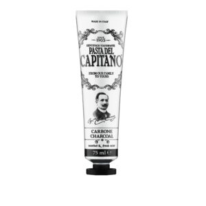 CAPITANO Charcoal Menthol & Fresh Mint Toothpaste 75ml كابيتانو معجون اسنان