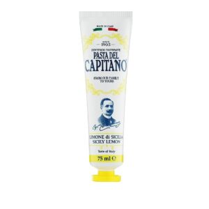 CAPITANO Sicily Lemon Taste Of Italy Toothpaste 75ml كابيتانو معجون اسنان